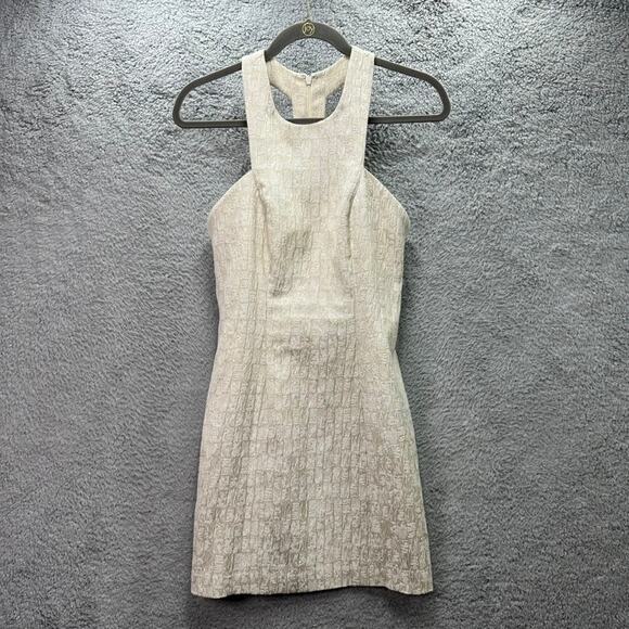 Plenty by Tracy Reese Dresses & Skirts - Plenty by Tracy Reese Women's Size 4 Cream Sheath Dress Racer Back Halter Top